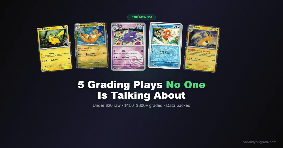5 Grading Plays from Pokémon 151 That No One Is Talking About