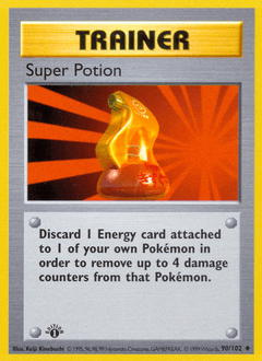 Super Potion #90 — Pokemon Base Set