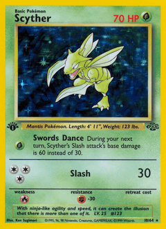 Scyther [1st Edition] #10