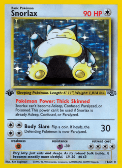 Snorlax [1st Edition] #11