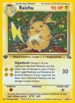 Raichu [1st Edition] #14