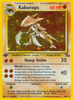Kabutops [1st Edition] #9