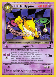Dark Hypno #26 — Pokemon Team Rocket