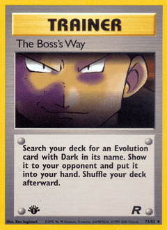 The Boss's Way #73 — Pokemon Team Rocket