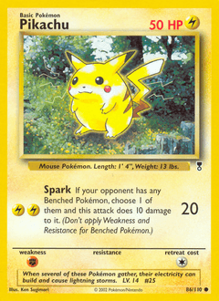 Pikachu [Reverse Holo] #86