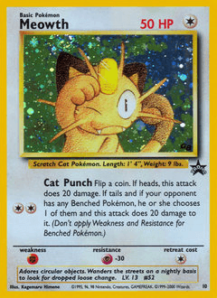 Meowth #10 — Pokemon Promo
