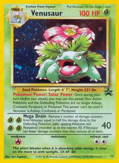 Mega Venusaur EX #13 — Pokemon Promo