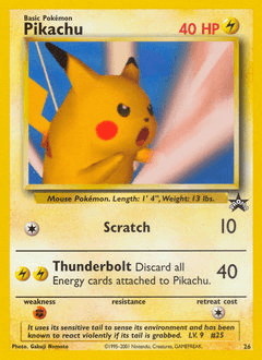Pikachu #26 — Pokemon Promo