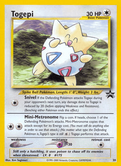 Togepi #30 — Pokemon Promo