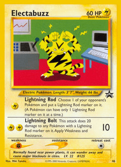 Electabuzz #46 — Pokemon Promo