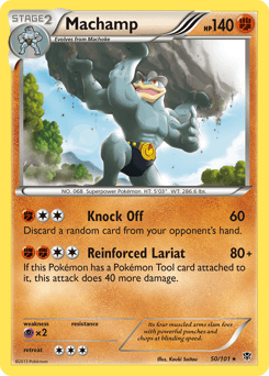 Machamp #50 — Pokemon Plasma Blast