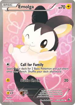 Emolga #RC23 — Pokemon Legendary Treasures