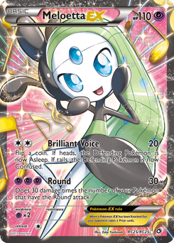 Meloetta EX #RC25 — Pokemon Legendary Treasures