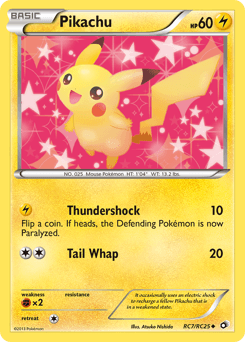 Pikachu #RC7 — Pokemon Legendary Treasures