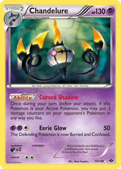Chandelure #101 — Pokemon Next Destinies
