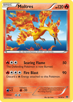 Moltres [Cosmos Holo] #14