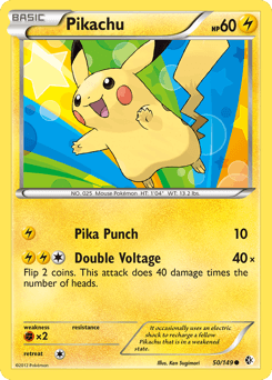 Pikachu [Reverse Holo] #50