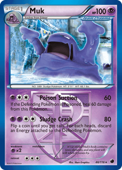 Muk #46 — Pokemon Plasma Freeze