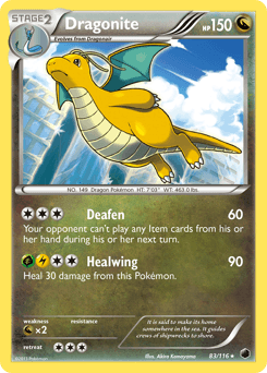 Dragonite #83 — Pokemon Plasma Freeze