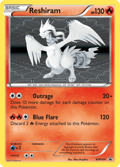 Reshiram #BW004 — Pokemon Promo