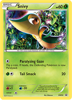 Snivy #BW06 — Pokemon Promo