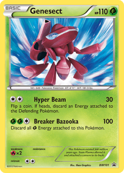 Genesect #BW101 — Pokemon Promo