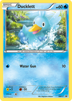 Ducklett #BW17 — Pokemon Promo