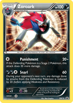 Zoroark #BW19 — Pokemon Promo