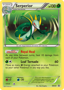 Serperior #BW20 — Pokemon Promo
