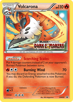 Volcarona [Staff] #BW40 — Pokemon Promo