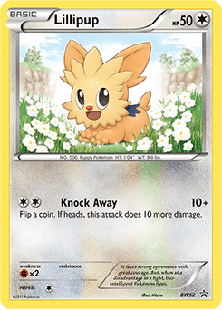 Lillipup #BW52 — Pokemon Promo