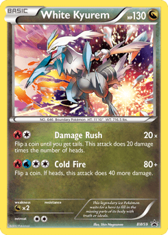 White Kyurem #BW59 — Pokemon Promo