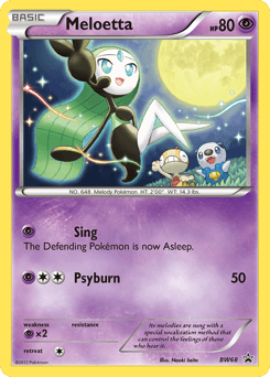 Meloetta #BW68 — Pokemon Promo
