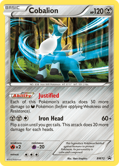 Cobalion #BW72 — Pokemon Promo