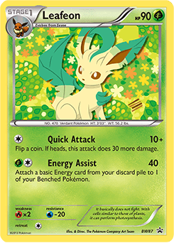 Leafeon #BW87 — Pokemon Promo