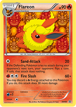 Flareon #BW88 — Pokemon Promo