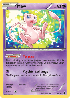 Mew #BW98 — Pokemon Promo