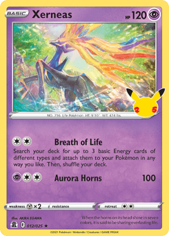 Xerneas #12 — Pokemon Celebrations