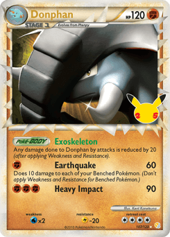 Donphan #107 — Pokemon Celebrations