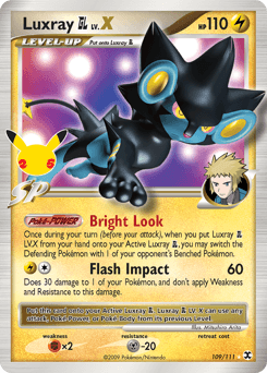 Luxray GL LV.X #109 — Pokemon Celebrations