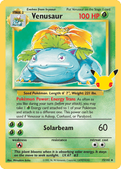 Venusaur #15 — Pokemon Celebrations