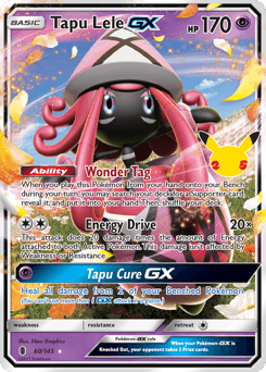 Tapu Lele GX #60 — Pokemon Celebrations