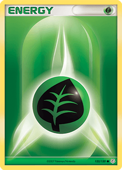 Grass Energy #123 — Pokemon Diamond & Pearl