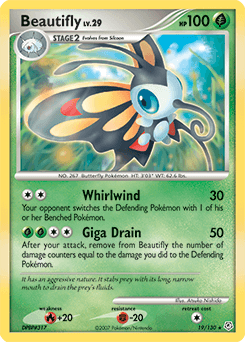 Beautifly #19 — Pokemon Diamond & Pearl
