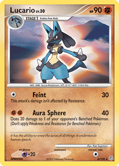 Lucario [Reverse Holo] #6