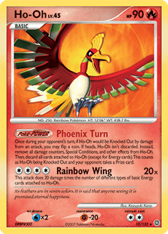 Ho-Oh #10 — Pokemon Secret Wonders