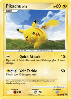 Pikachu [Reverse Holo] #70