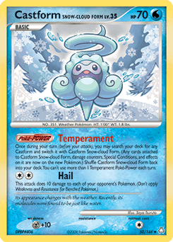 Castform Snow-Cloud Form #50 — Pokemon Legends Awakened