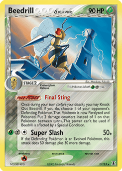 Beedrill #1 — Pokemon Delta Species