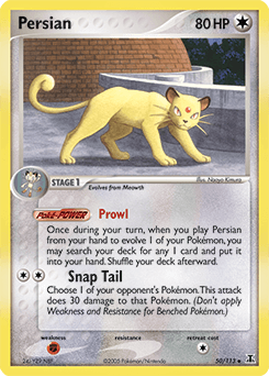 Persian #50 — Pokemon Delta Species